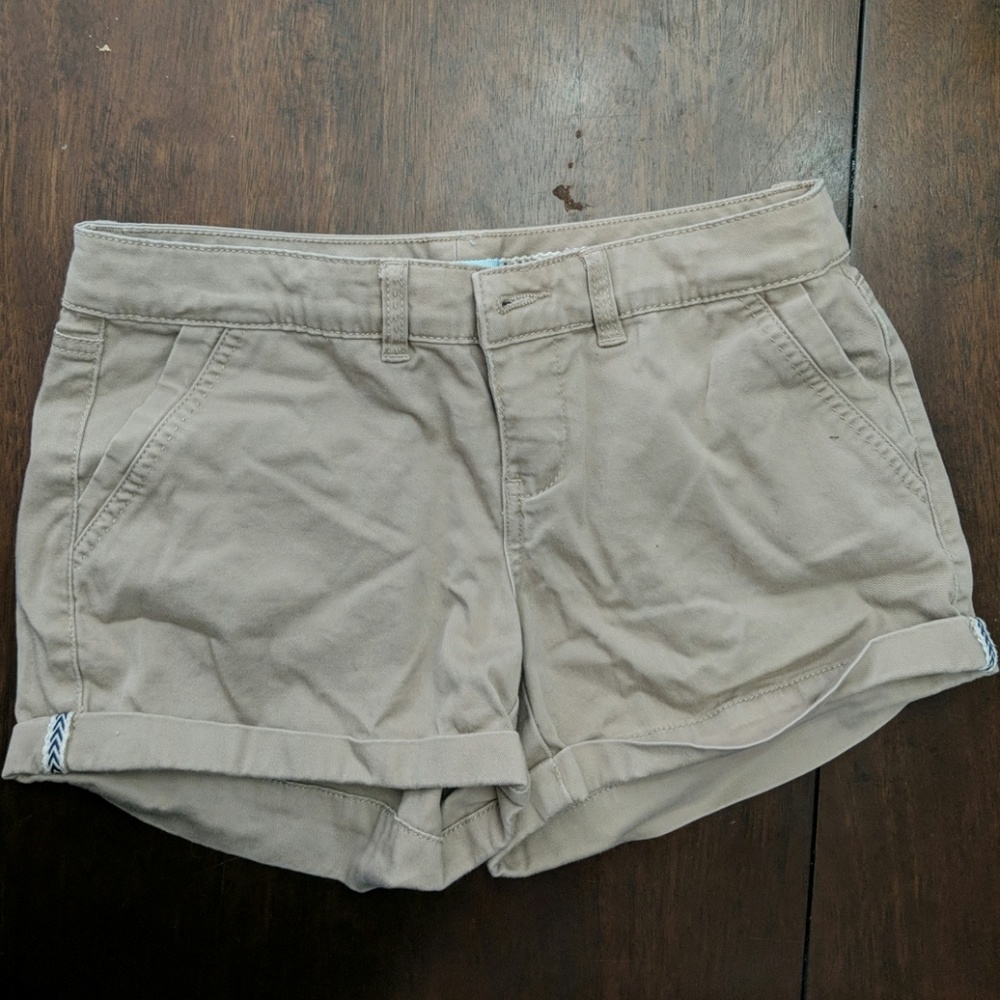 Khaki shorts